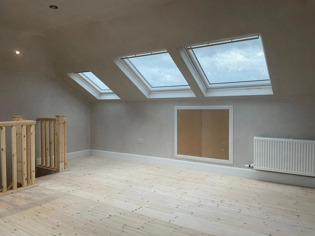 Attic bedroom conversion